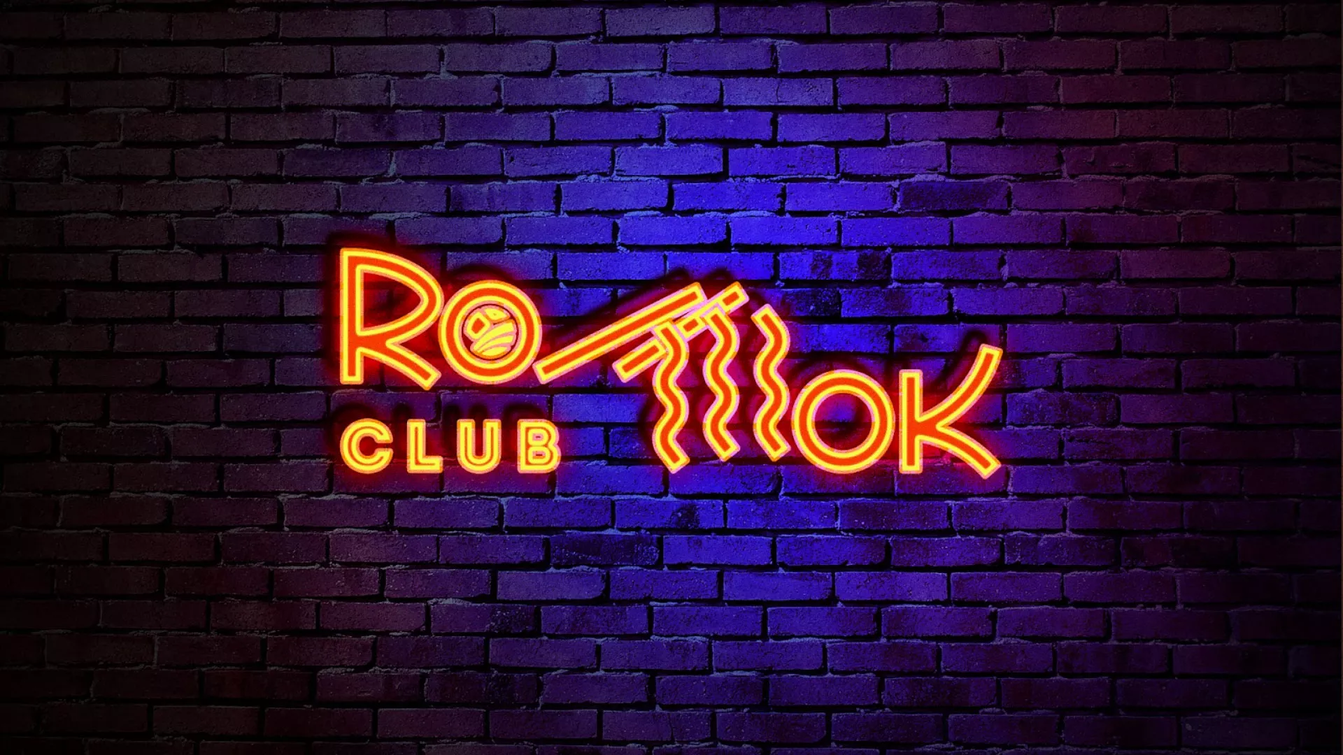 Разработка светящейся интерьерной вывески суши-бара «Roll Wok Club» в Полысаево Разработка светящейся интерьерной вывески суши-бара «Roll Wok Club» в Полысаево